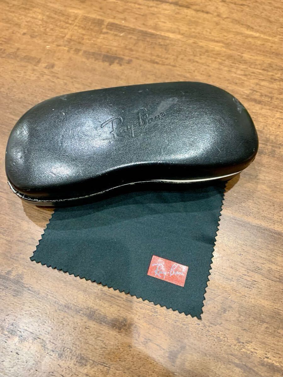 Ray-Ban レイバン メガネケース&メガネ拭き スチール製ハードケース Lサイズ 高品質 レア希少稀少マニアコレクターサングラスブランド拍卖