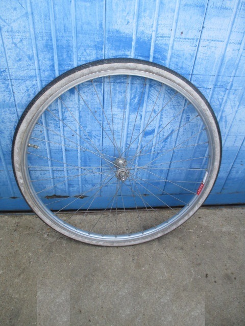 26インチ自転車前輪 ( アルミホイール・タイヤ・チュ-プ セット)  (上204)拍卖