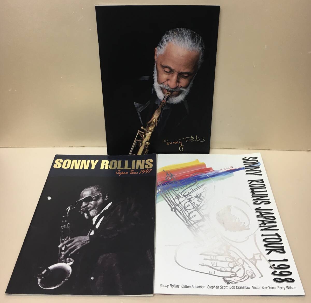 コンサートパンフ ソニー・ロリンズ 3種 まとめて セット ラストコンサート Jazz Giant Series Part.II 他 …h-3129 SONNY ROLLINS拍卖