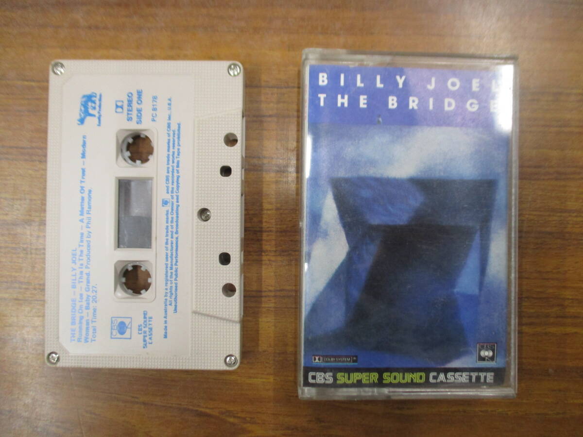 RS-6716【カセットテープ】輸入版 / BILLY JOEL THE BRIDGE ビリー・ジョエル ザ・ブリッジ cassette tape拍卖