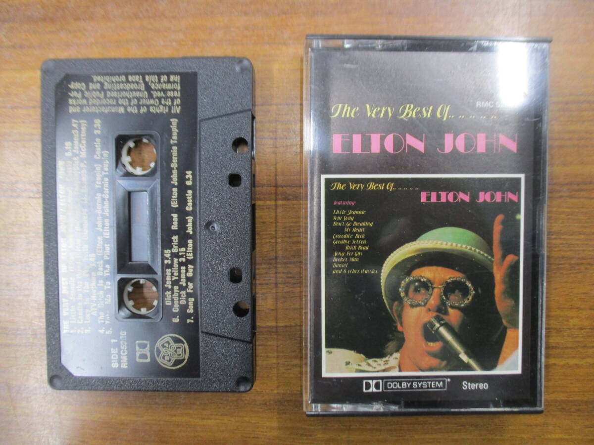 RS-6720【カセットテープ】輸入版 ELTON JOHN THE VERY BEST OF ELTON JOHN ザ・ベリー・ベスト・オブ・エルトン・ジョン cassette tape 拍卖