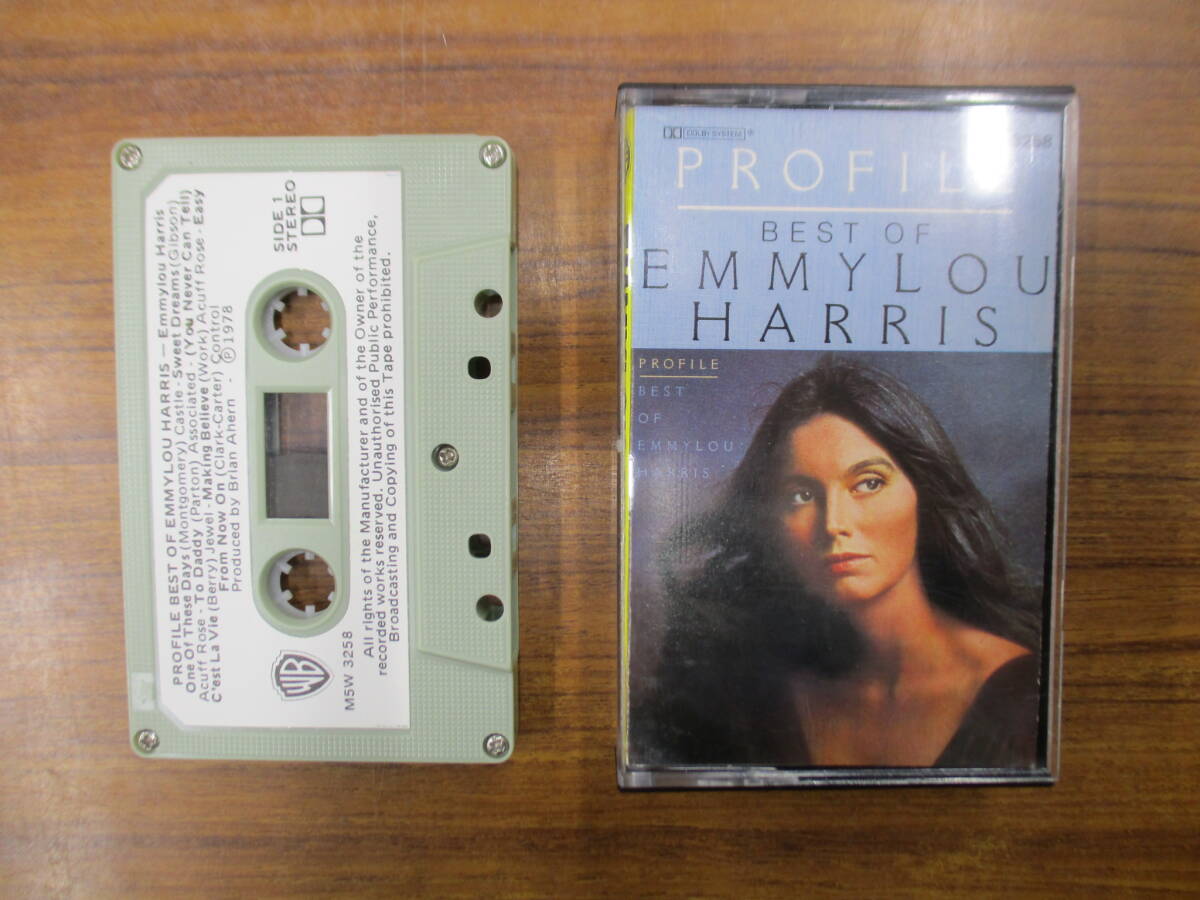 RS-6725【カセットテープ】輸入版 / EMMYLOU HARRIS PROFILE BEST OF / 美しき肖像 ベスト オブ エミルーハリス cassette tape拍卖