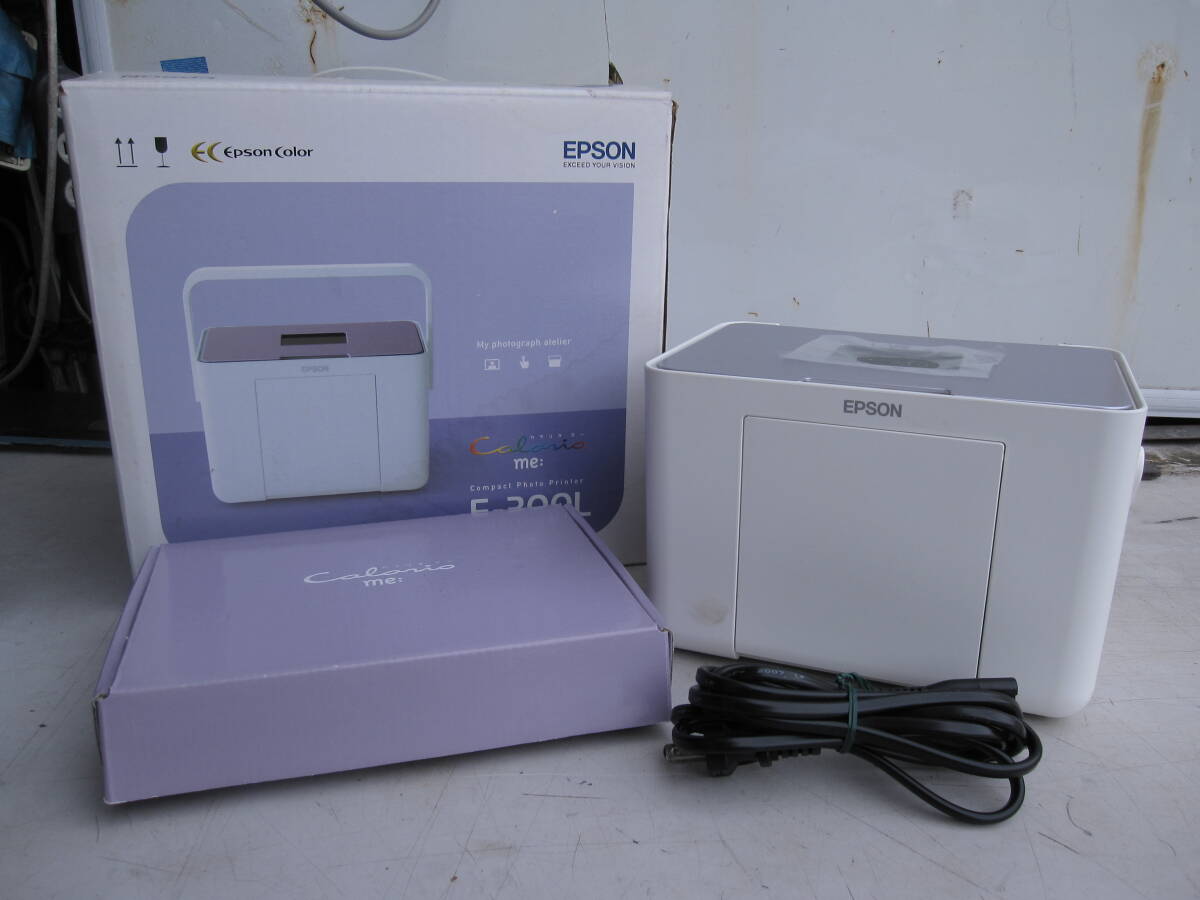 EPSON エプソン カラリオミー E-300L フォトプリンター通電確認済み 保管 中古 現状品拍卖