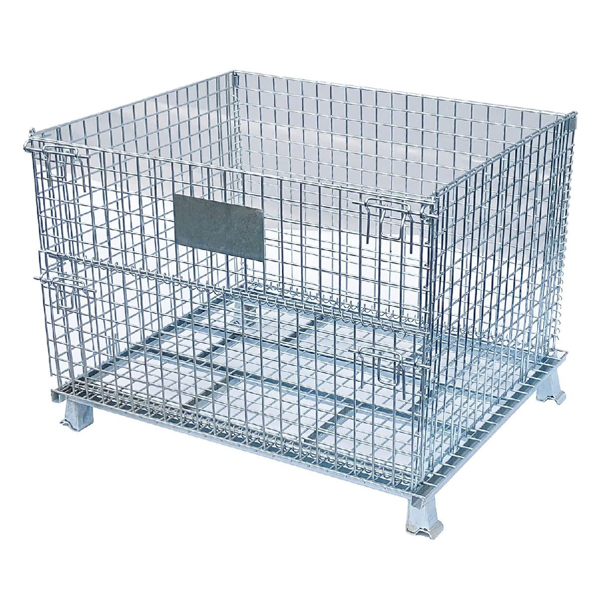 01082 メッシュパレット 網パレット メッシュボックス 1000×1200×900 3枚セット拍卖