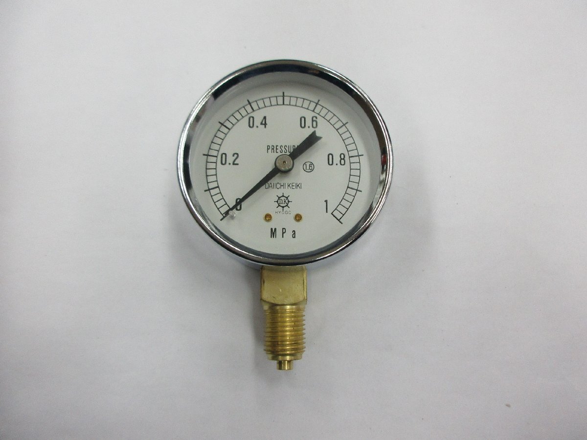 01144 第一計器製作所 圧力計 AT 1/4 60 1MPa拍卖