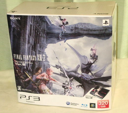 プレイステーション3 FINAL FANTASY XIII-2 LIGHTNING EDITION Ver.2  ( CEJH-10020 / CECH-3000B FF ) ワンオーナー品     中古拍卖