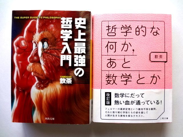 史上最強の哲学入門 + 哲学的な何か、あと数学とか / 飲茶 河出文庫 / 送料360円拍卖