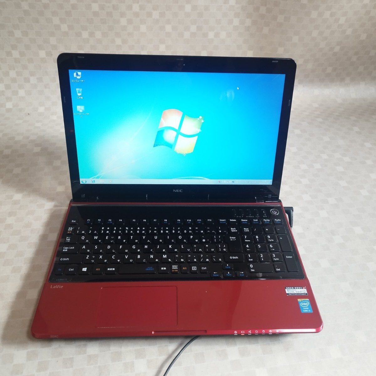 341115m★Windows 7,8.10,11選択可 15.6” 1366x768 NEC LS350/S Core i5-4210M/4GB/HDD750GB/BD-RE/USB3.0/無線/HDMI/リカバリ作成拍卖