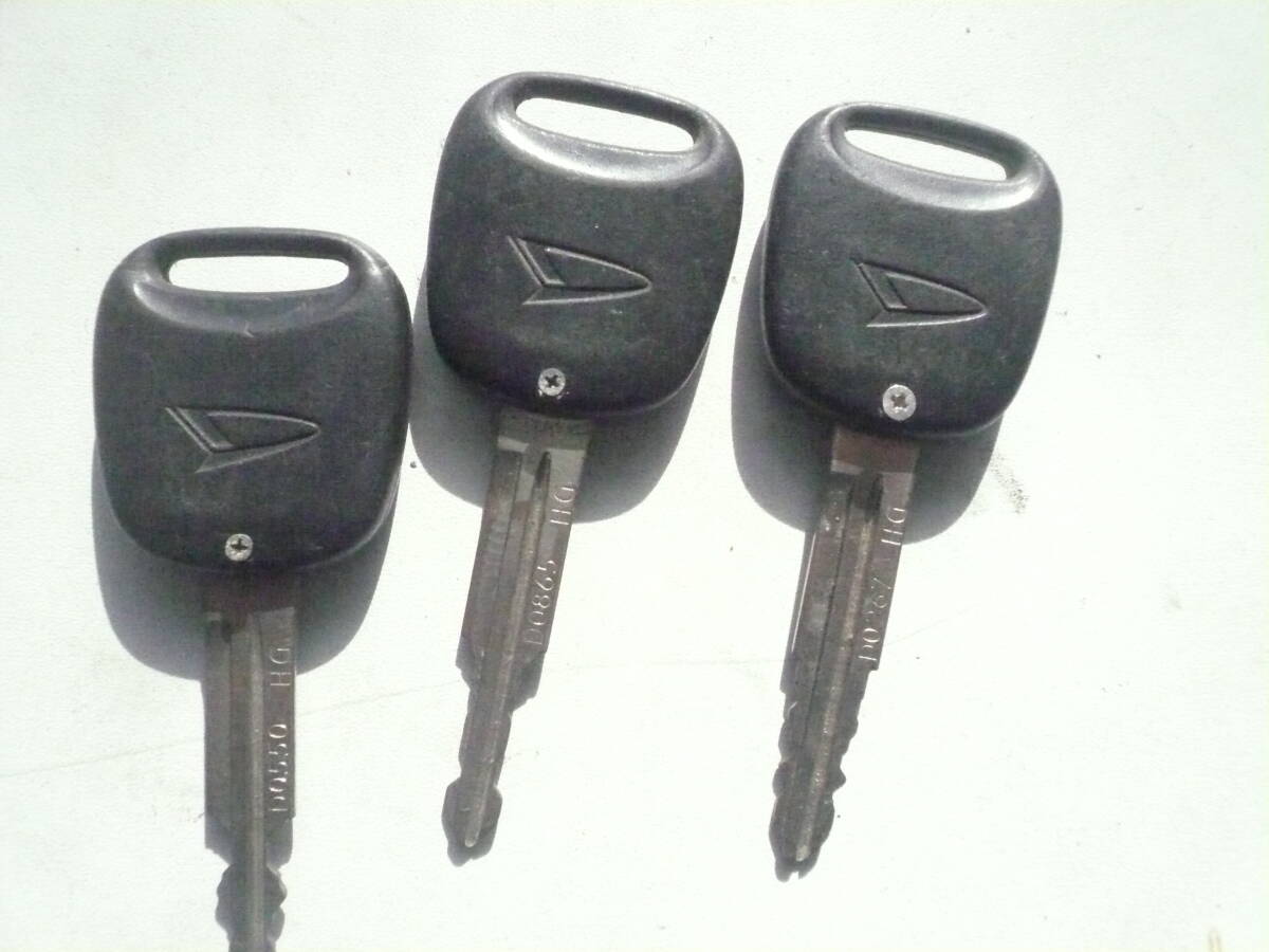 ダイハツ 2ボタン キーレス 2個セット拍卖