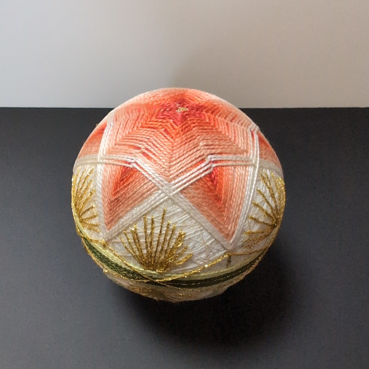 ●未使用品●紀州手毬●直径約8.5cm●7拍卖