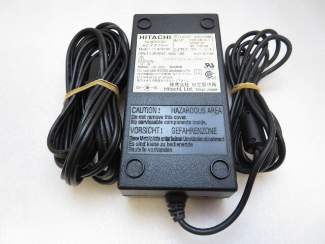 AD35189★日立 HITACHI★ACアダプター★PC-AP4700★保証付!即決!拍卖