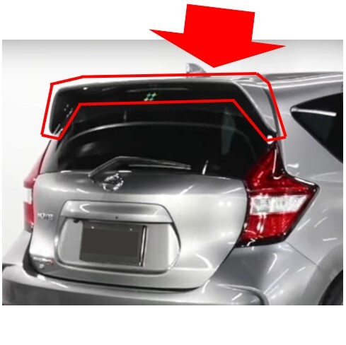 ◆新品 未使用 純正部品 日産 NISMO用 ノート E12 HE12 ルーフスポイラー エアスポイラー キャップ ボルト エアロ ドレスアップ レア★拍卖