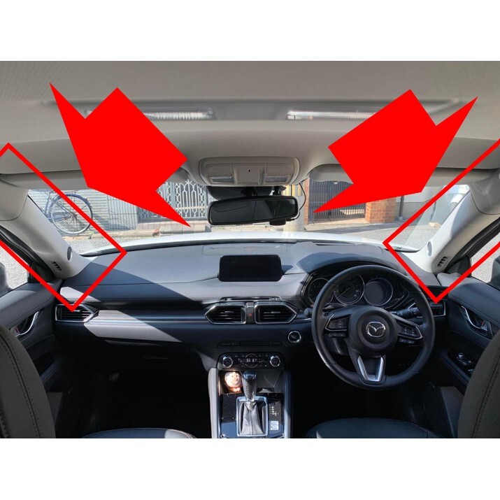 ☆新品 未使用 純正部品 マツダ CX5 KF2P 純正 Aピラートリム ブラック 左右セット インテリア パーツ リフレッシュ 在庫限り 希少 レア★拍卖