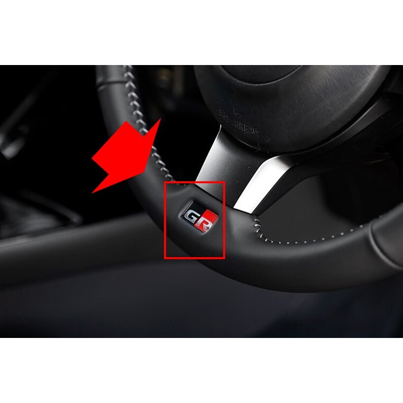 ★新品 未使用 純正部品 トヨタ GR86 ステアリング エンブレム ハンドル オーナメント TOYOTA Gazoo Racing GR 86 在庫限り 希少 レア★拍卖