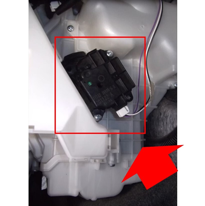 ★新品 未使用 純正部品 日産 ノート E12 エアミックスアクチュエーター エアミックスドアアクチュエーター 温度調節 エアコン★拍卖