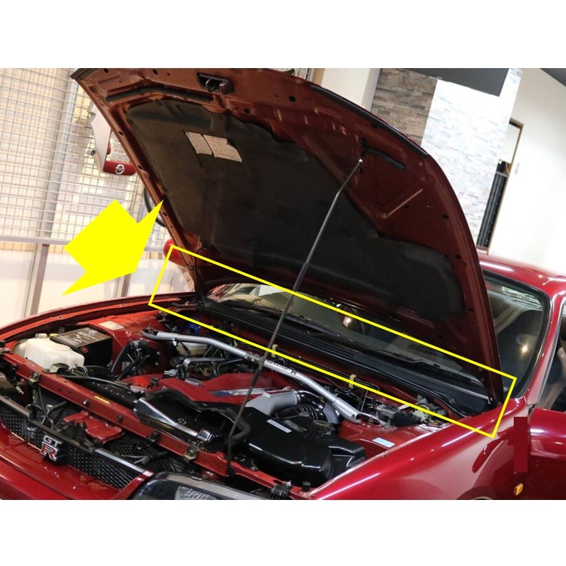 ☆新品 未使用 純正部品 日産 スカイライン GT-R R33 カウルトップグリル A/O フィニッシャ- 希少 レア ドレスアップ レストア★拍卖