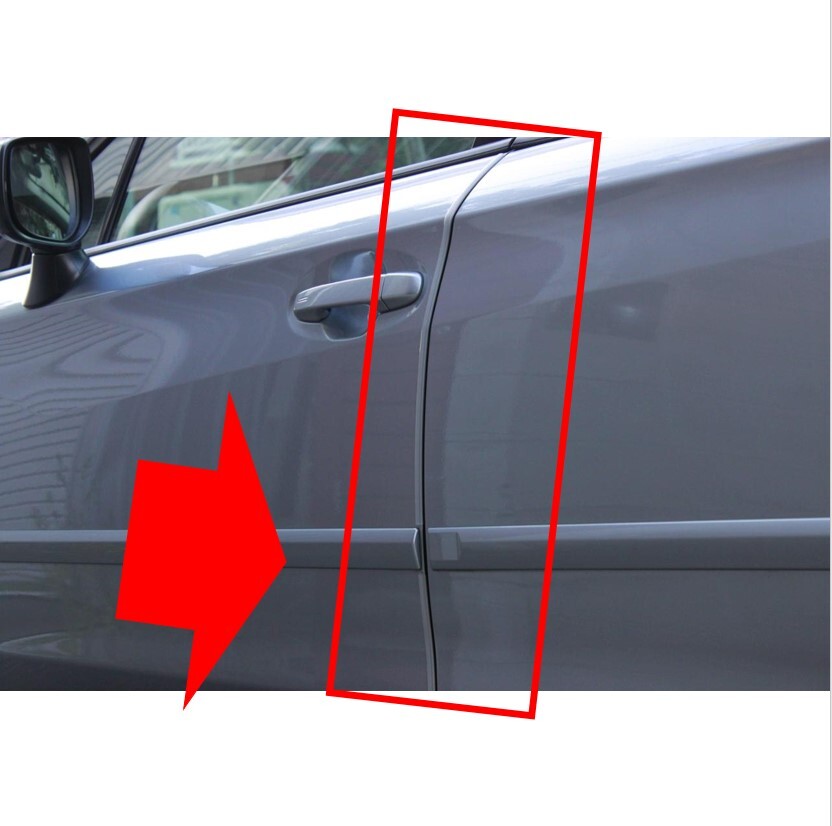 ☆新品 未使用 純正部品 スバル XV GT7型 5代目 ドアエッジモール シルバー ドアモール エッジガード ドアプロテクター ドアトリム★拍卖