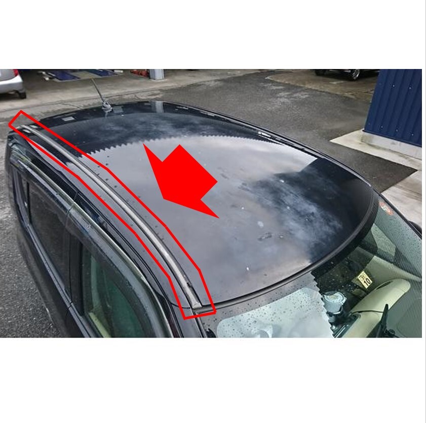 ☆新品 未使用 純正部品 日産 モコ MG22S ルーフモール ルーフモールディング ルーフサイドドリップモール ドレスアップ 錆 予防★拍卖