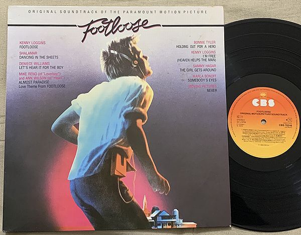 LP Footloose Holland盤 Kenny Loggins Deniece Williams Bonnie Tyler Shalamar Moving Pictures フットルース ケニー・ロギンス CBS70246拍卖