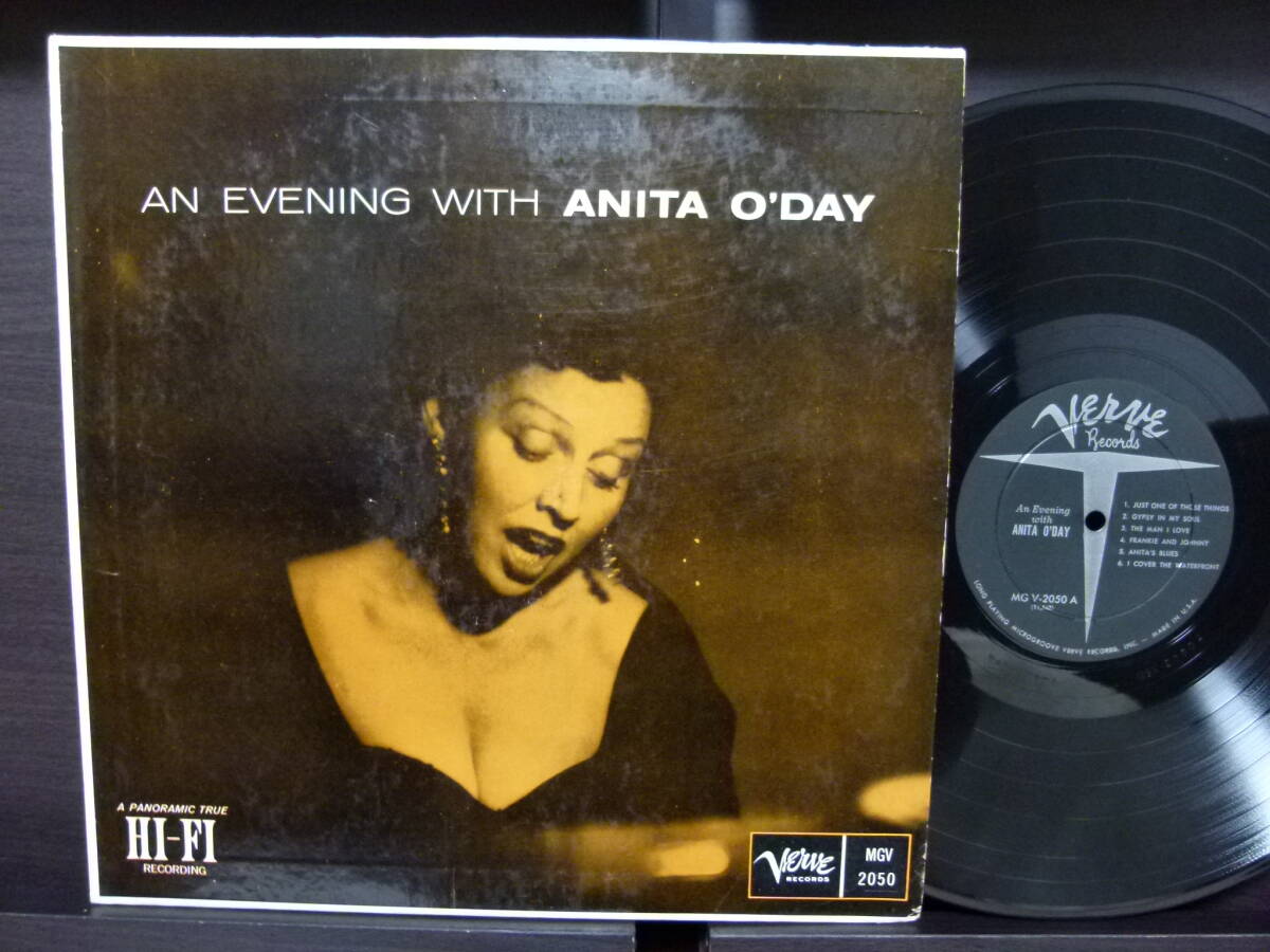 ■激レア■美盤深溝■ANITA O'DAY■AN EVENING ANITA■拍卖