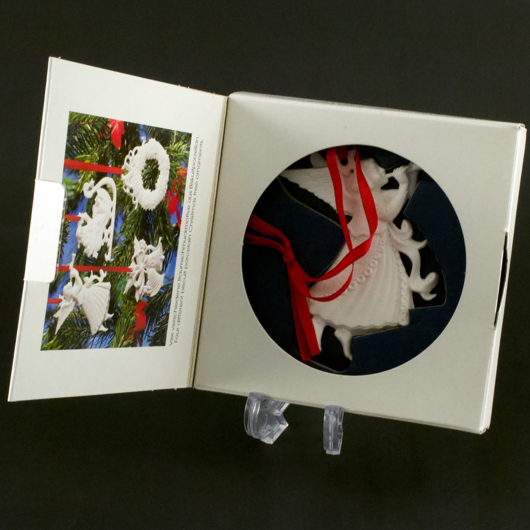 ドイツ フッチェンロイター(Hutschenreuther) クリスマス飾り エンジェル Angel biscuit porcelain拍卖