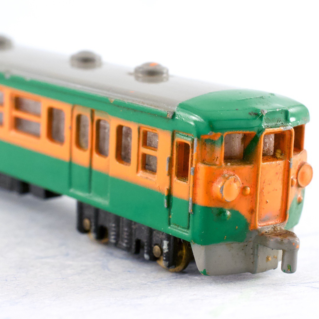 ウッド ダイカスケール Nゲージ No.2 湘南色 ジャンク品拍卖