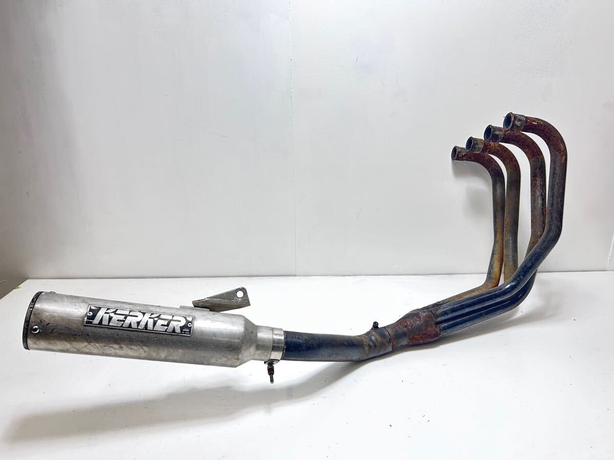 1991 カワサキ ゼファー400用? KERKERマフラー カーカーマフラー メガホンマフラー 排気漏れ未確認 拍卖