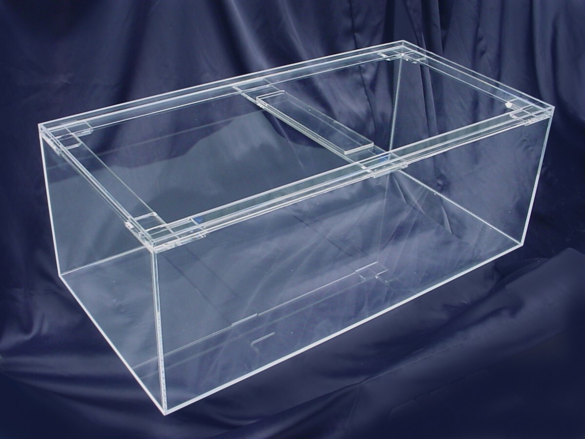水槽 アクリル水槽 1200x600x500mm 板厚10mm 底8mm 120cm水槽 新品 国産板 家財便C拍卖