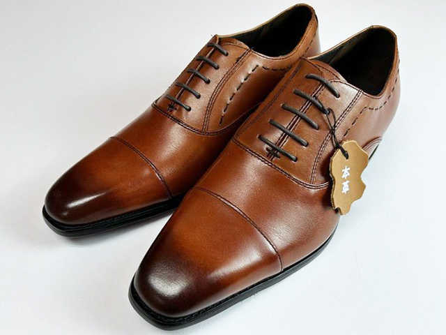 【送料無料】MR3039-13【14300円】25cm 3E ライトブラウン MARIO VALENTINO ビジネスシューズ 内羽根ストレートチップ拍卖