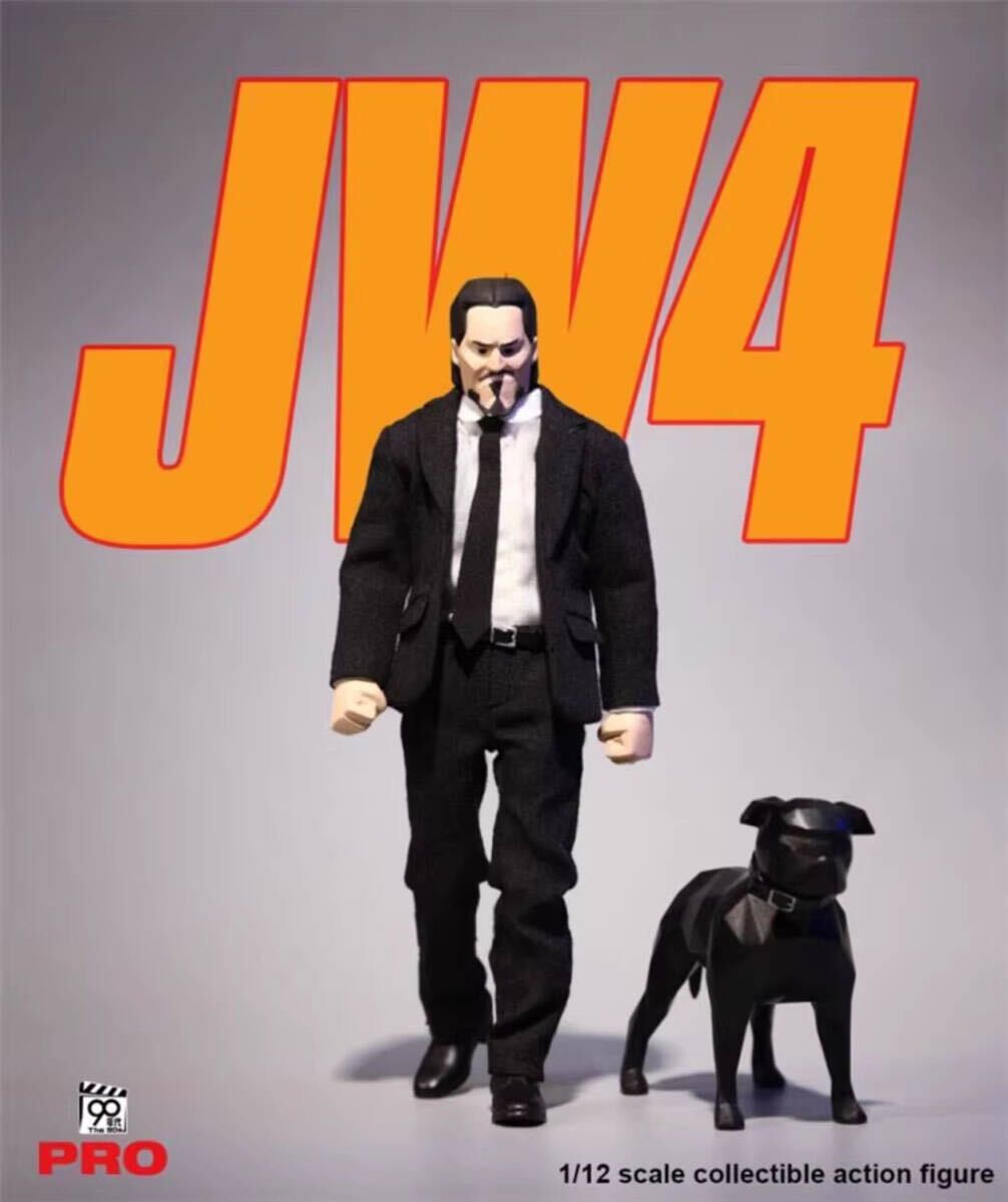 90S PRO 1/12 JW4 Single.Ver 未開封新品 TH013 アクションフィギュア 検) John Wick ジョン ウィック コンセクエンス キアヌ・リーブス拍卖