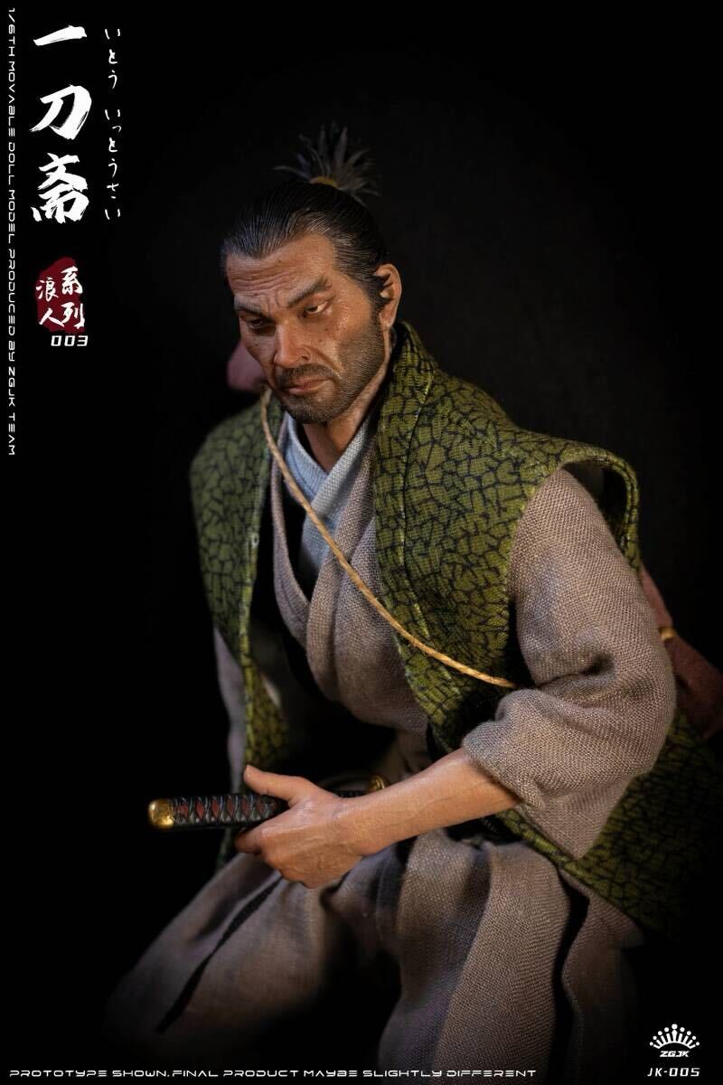 ZGJKTOYS 1/6 浪人シリーズ 伊藤一刀斎 未開封新品 JK-005 Ronin Series - Ito Ittosai 検) バガボンド 宮本武蔵 佐々木小次郎 ELEVEN 拍卖