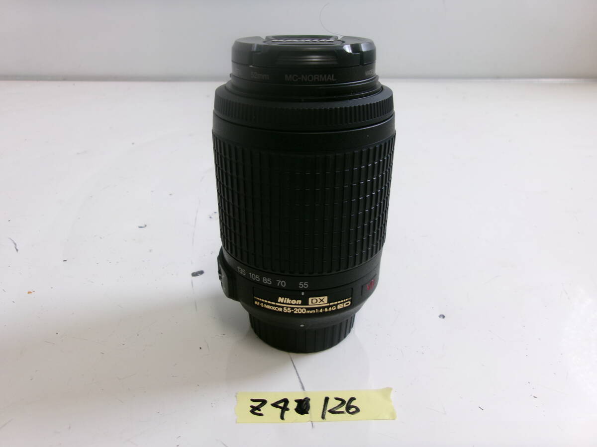 (Z-4126)NIKON レンズ 55-200mm 1:4-5.6G 現状渡し拍卖