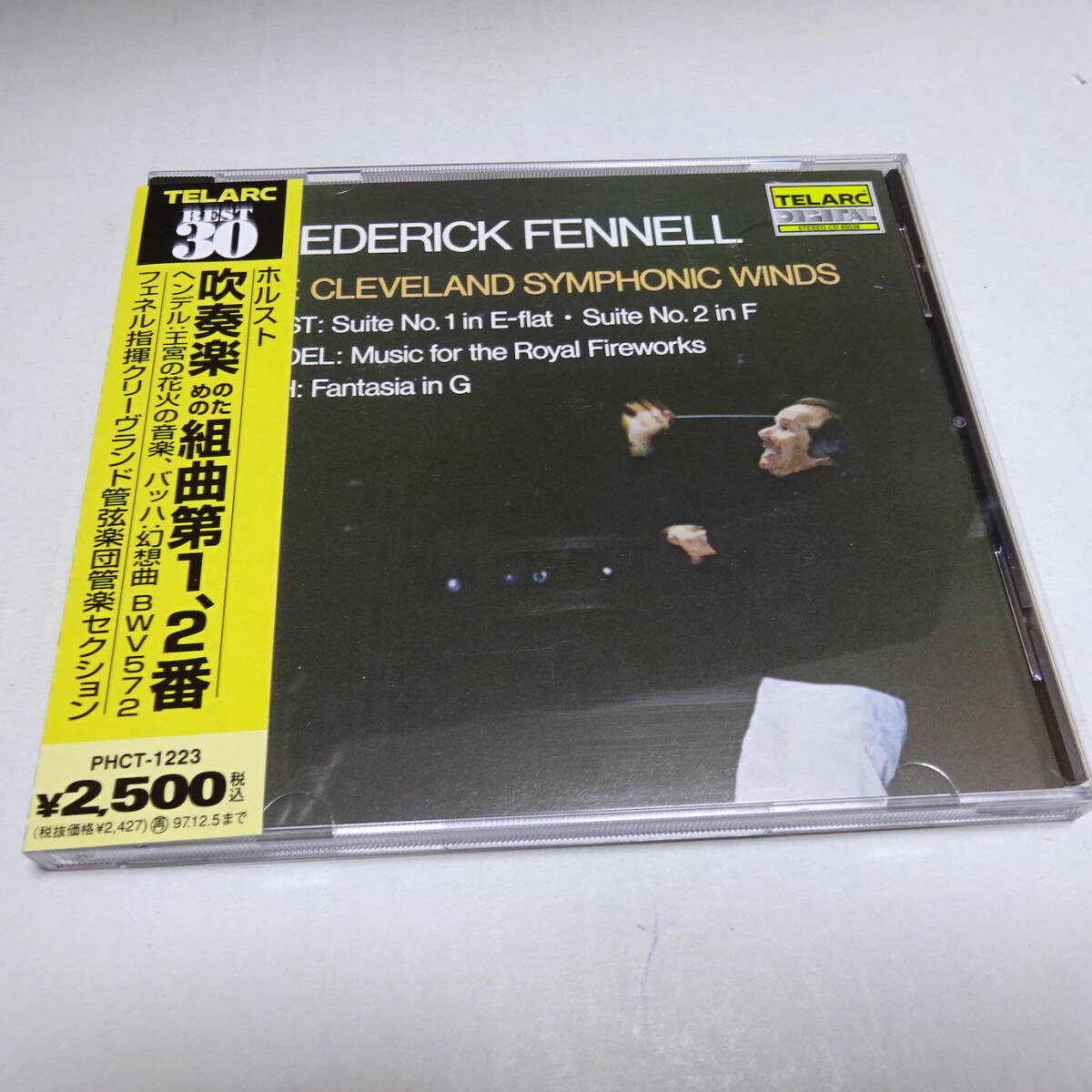 直輸入/Telark「ホルスト:吹奏楽のための組曲第1、2番」フェネル&クリーヴランド管弦楽団管楽セクション/CD-80038拍卖