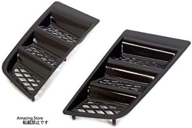 汎用ボンネットダクト 左右2個セット サメエラダクト スプリッター S13 S14 S15 JZX100 4AG シルビア180SX 86BRZ等にドリ車BNR ミニ拍卖