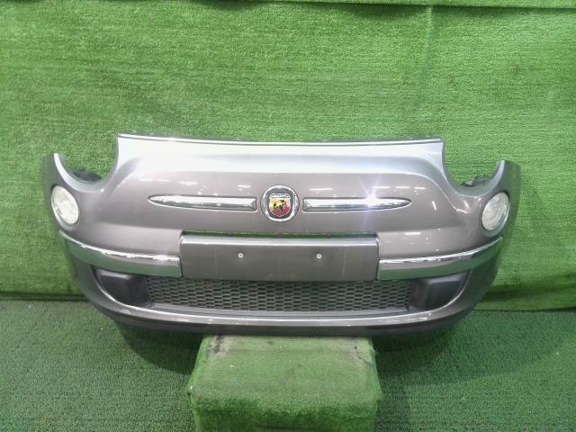 フィアット 500 ABA-31209 フロントバンパー ASSY 500 ツインエア ポップ 312A2 695 灰色 グレー拍卖