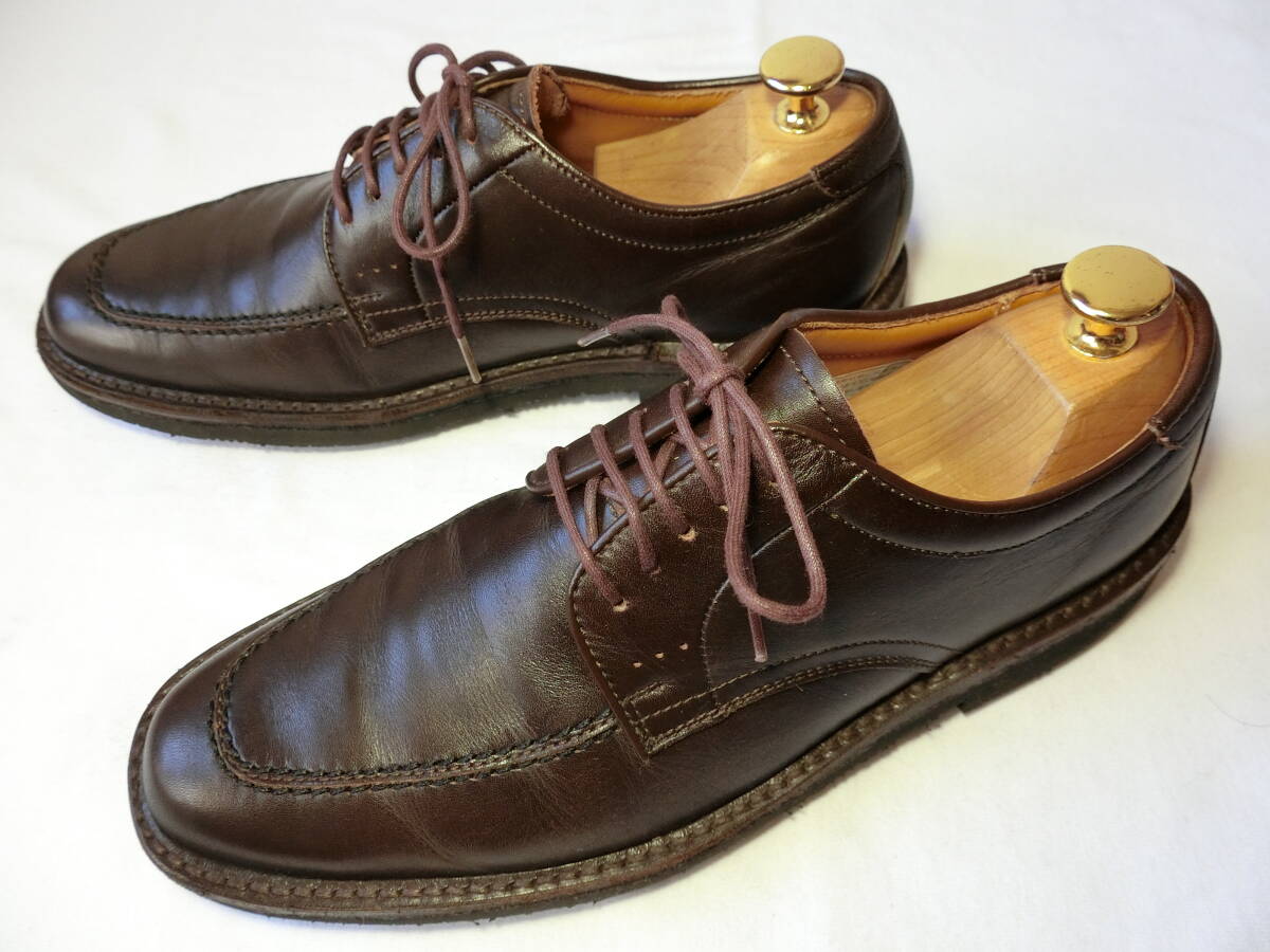 REGAL リーガル 24㎝ レザーシューズ 革靴 茶 Uチップ拍卖