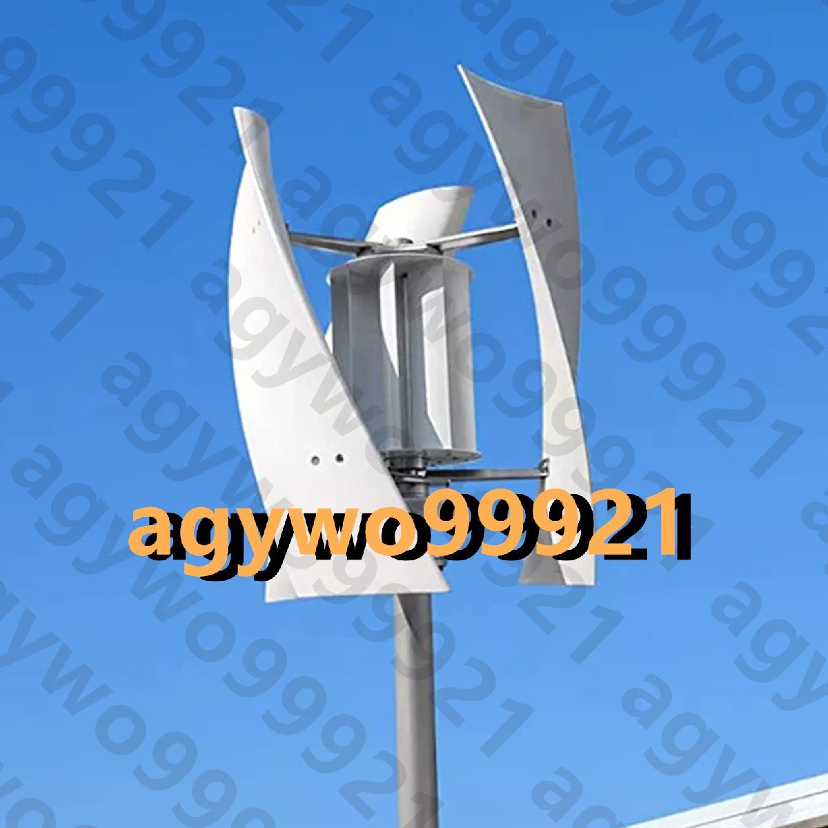 軽量ポータブル風力タービン、リニア風力発電機3000W 12V 220V家庭用垂直軸風力タービンキャンプ垂直軸風力発電機 12V拍卖