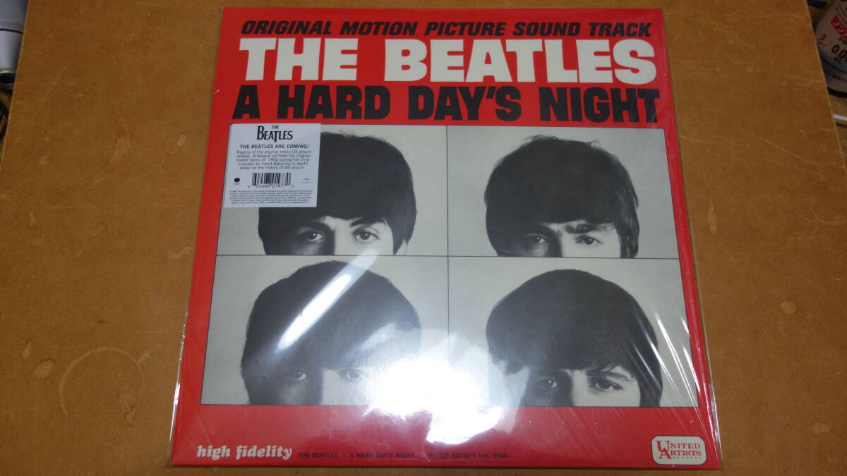 2024年再発LP BEATLES A HARD DAYS NIGHT ビートルズ ア・ハード・デイズ・ナイト拍卖