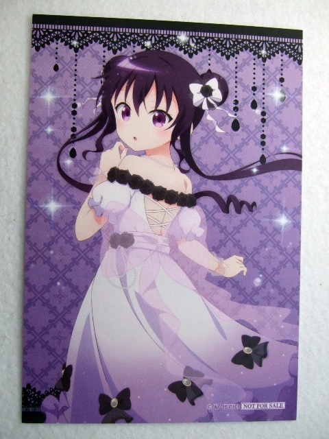 ボークス秋葉原 限定 ご注文はうさぎですか? イラストカード リゼ 241207 POP UP SHOP ごちうさ ポストカード シャロ ココア拍卖