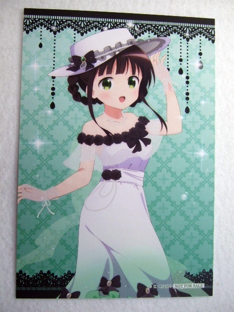 ボークス秋葉原 限定 ご注文はうさぎですか? イラストカード 千夜 241207 POP UP SHOP ごちうさ ポストカード シャロ ココア拍卖