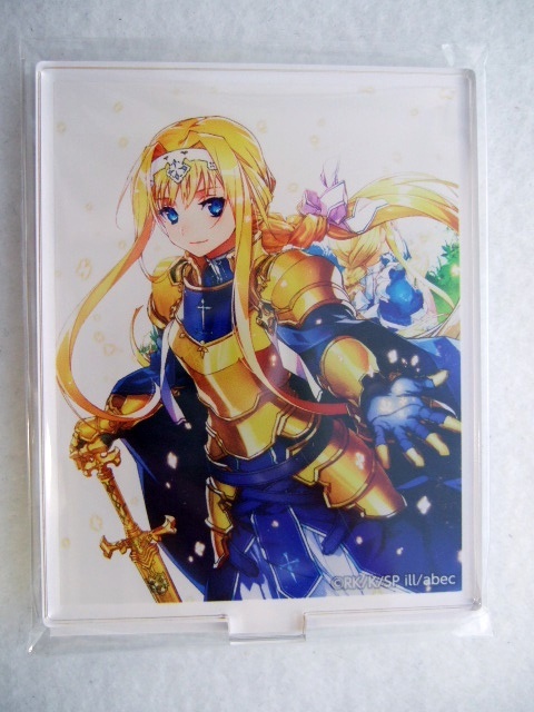 くじ引き堂 ソードアート・オンライン 15周年記念 オンラインくじ D-9 ミニアクリルスタンド アリス 2 241214 SAO シンセシス アクスタ拍卖