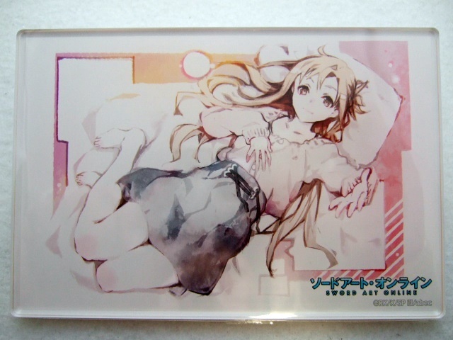 くじ引き堂 ソードアート・オンライン 15周年記念 オンラインくじ B-5 アクリルパネル アスナ 2 241214 SAO 結城 明日奈 アクスタ アクパネ拍卖