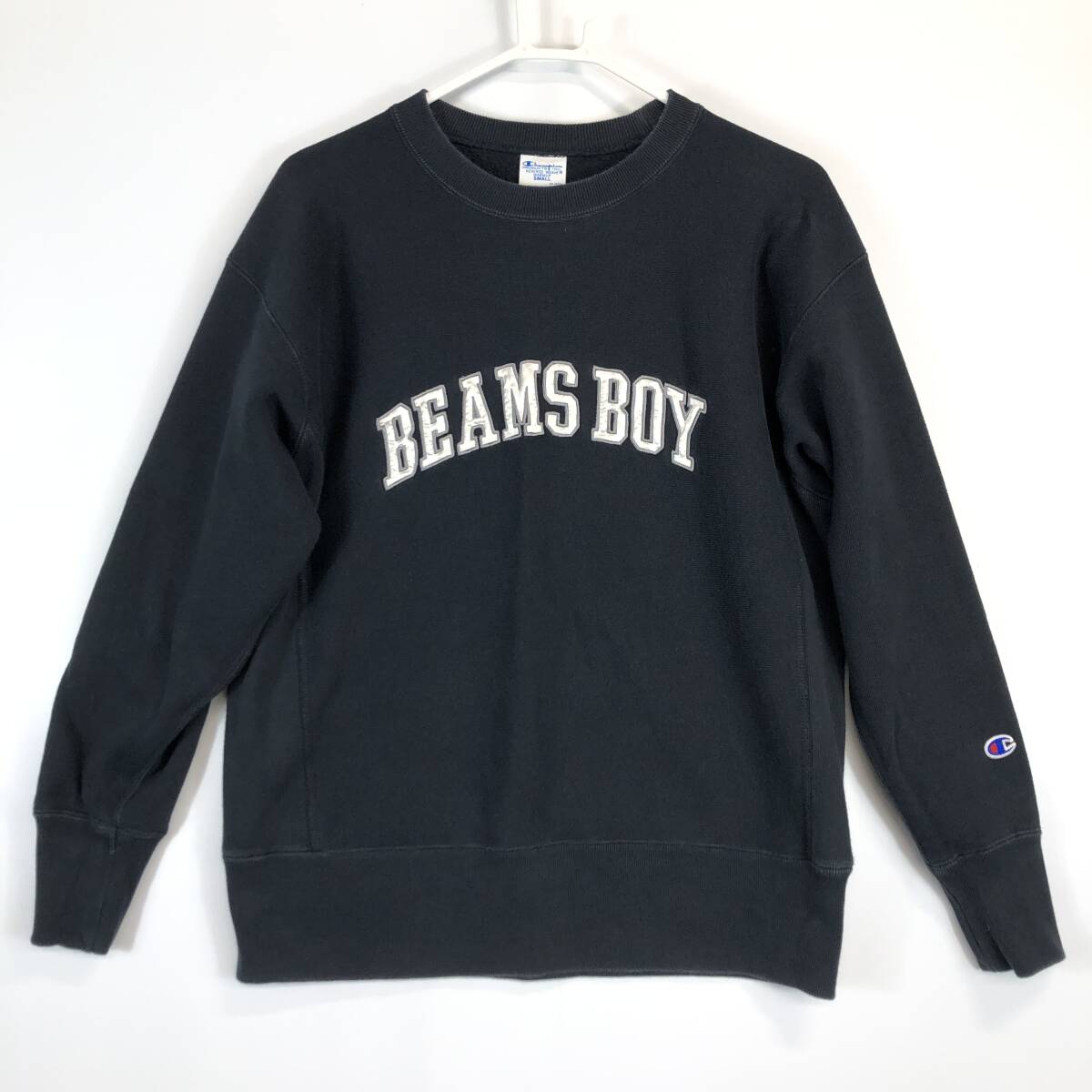 Champion(チャンピオン) BEAMS BOY別注 リバースウィーブ スウェット ブラック Sサイズ CWSS013拍卖