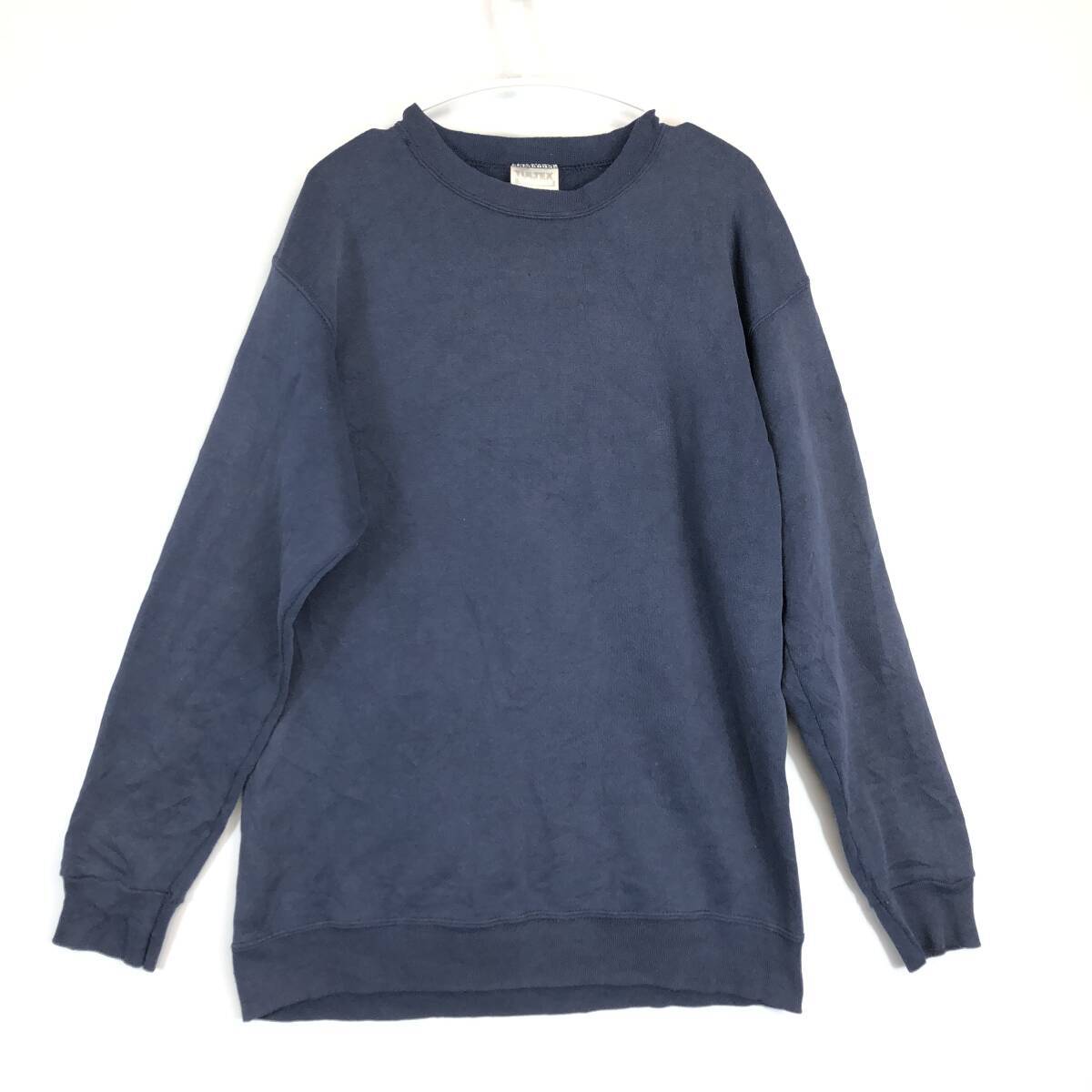 90s USA製 TULTEX タルテックス スウェット ネイビー Mサイズ 無地拍卖