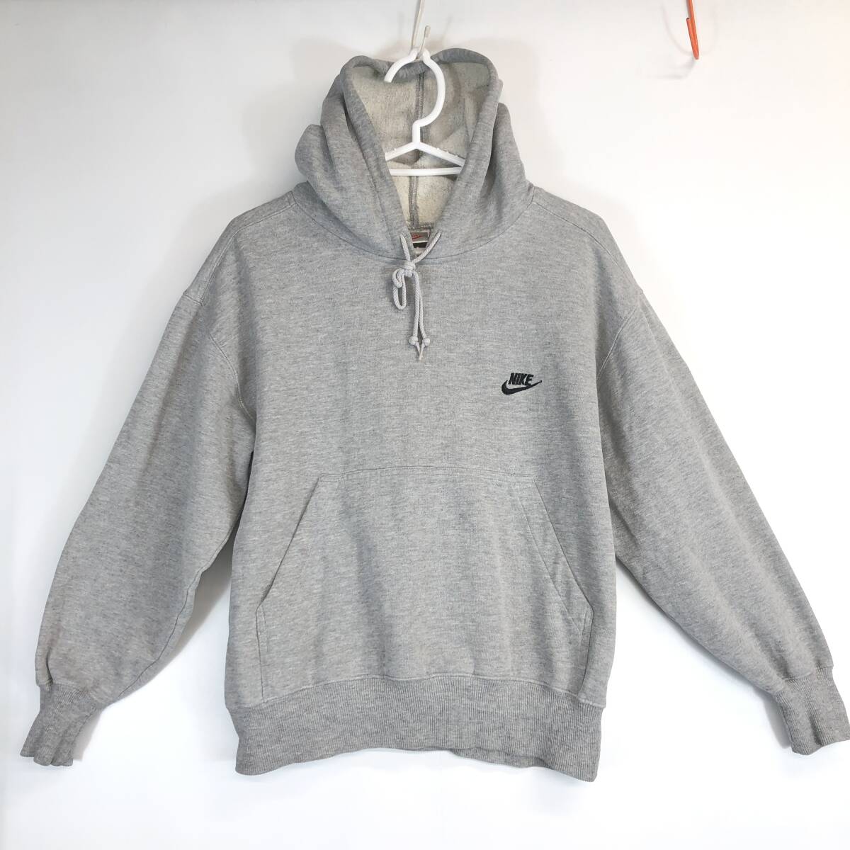 90s 銀タグ NIKE ナイキ スウェットパーカー グレー系 Mサイズ拍卖
