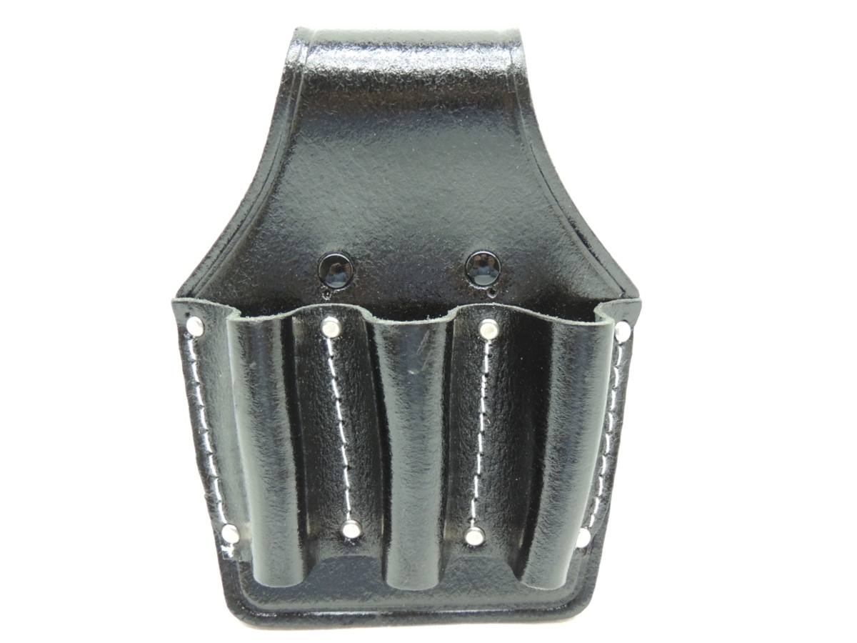 日本製 プロポケ 黒皮 皮ペンチ差ケース 7インチ3丁差 (サック) ペンチサック ぺんち差JAN4931999060873拍卖