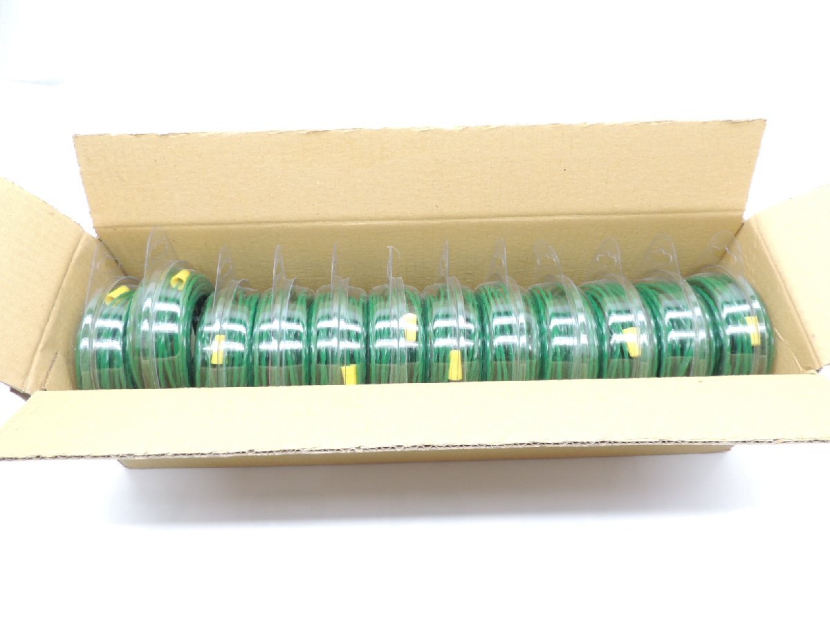 J green 草刈用ナイロンツインスター ツイスト型 緑色 10m 12個 品番 NCT-10 JAN 4542584250045くさかり 取替コード 草苅用 クサカ拍卖
