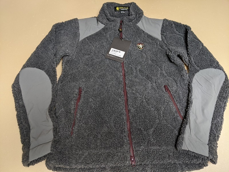 45%off カペルミュール kpjk1045 M キルティングボアジャケット チャコール拍卖