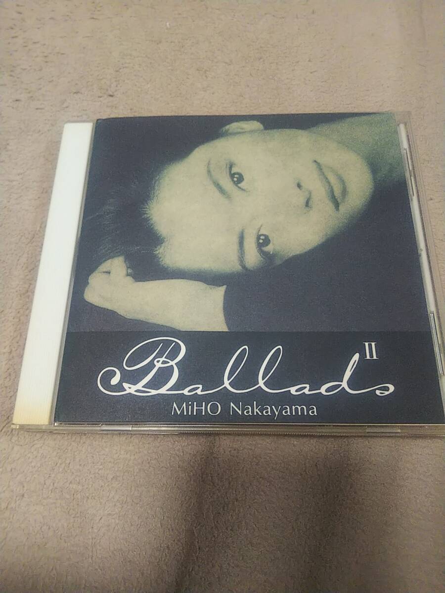 CD 中山美穂 BalladeⅡ 帯なし ステッカーあり拍卖