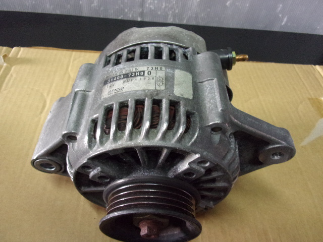 【2673】アルトラパン HE21S 2003年式 K6A ターボ ダイナモ オルタネーター 31100-76G10 228000-9511 デンソー 棚F2-3拍卖